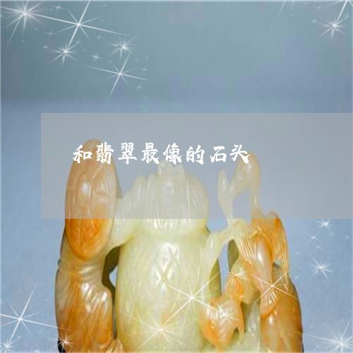 和翡翠最像的石头/2023090732119