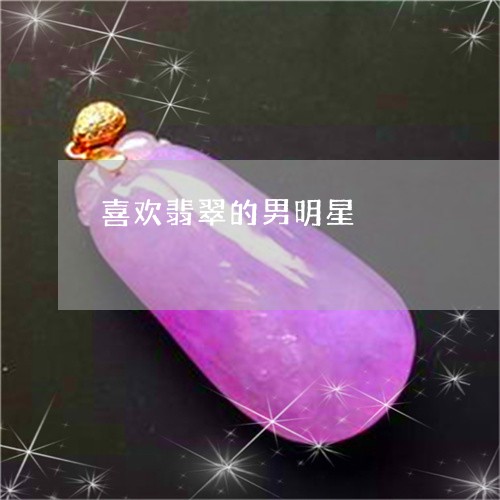 喜欢翡翠的男明星/2023090741342