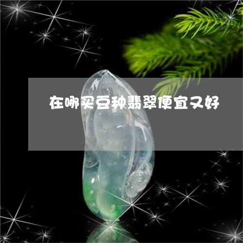 在哪买豆种翡翠便宜又好/2023102634623