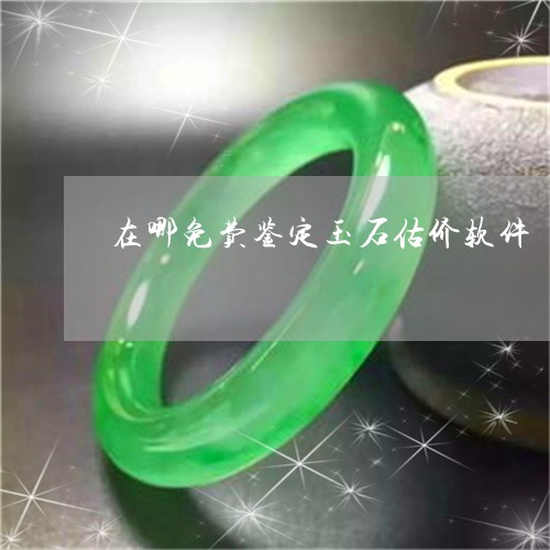 在哪免费鉴定玉石估价软件/2023101607402