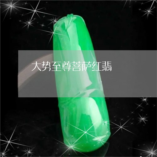 大势至尊菩萨红翡/2023051842662