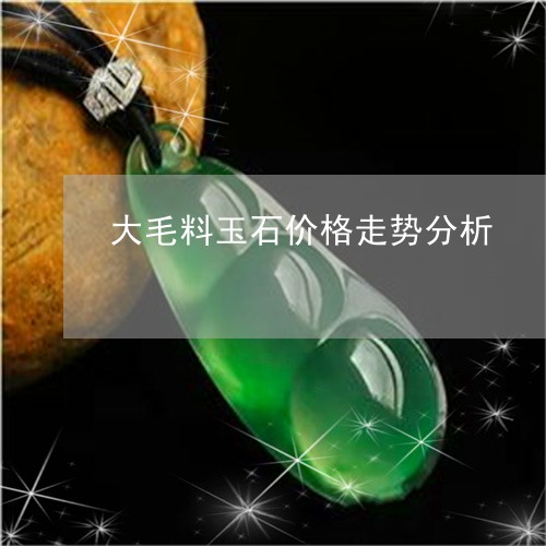 大毛料玉石价格走势分析/2023102608495