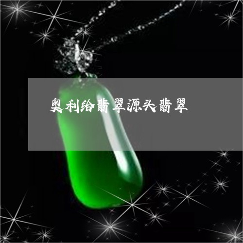 奥利给翡翠源头翡翠/2023110730383