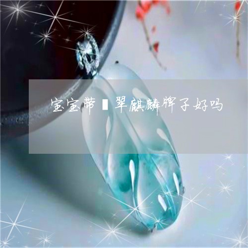 宝宝带翡翠麒麟牌子好吗/2023092888531