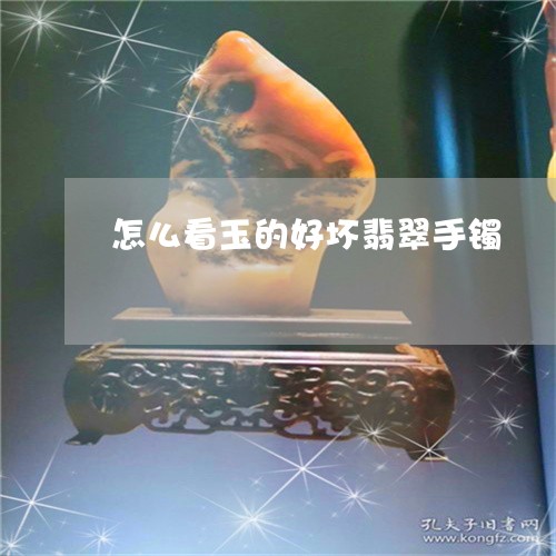 怎么看玉的好坏翡翠手镯/2023102537623