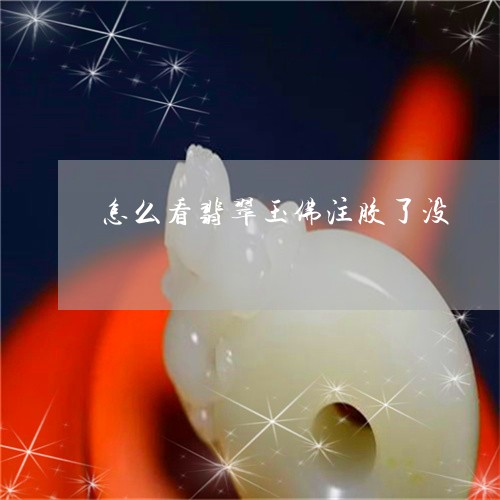 怎么看翡翠玉佛注胶了没/2023092849344