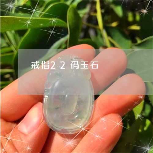 戒指22码玉石/2023101887734