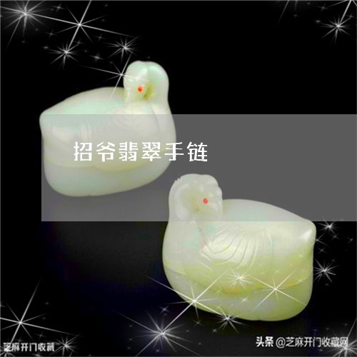 招爷翡翠手链/2023101856974