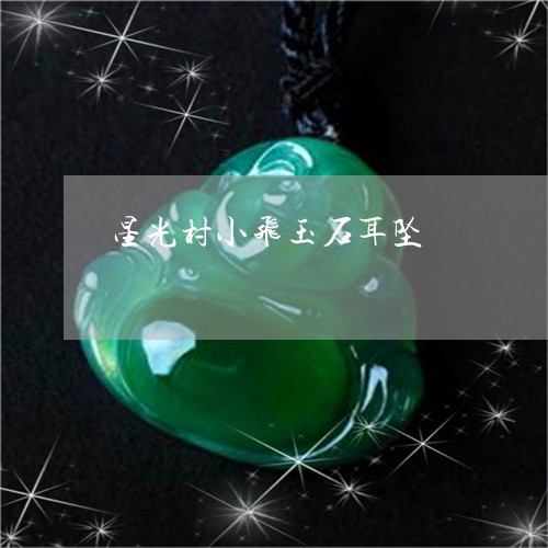 星光村小飞玉石耳坠/2023101982509