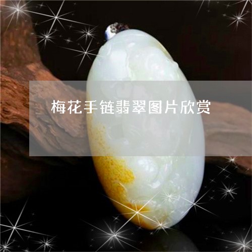 梅花手链翡翠图片欣赏/2023081123091