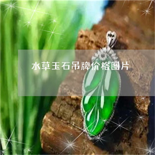 水草玉石吊牌价格图片/2023082578753