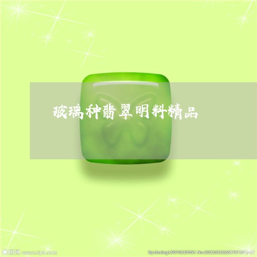 玻璃种翡翠明料精品/2023110268203