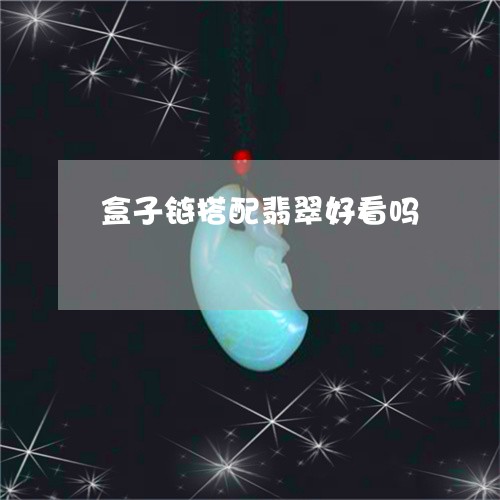 盒子链搭配翡翠好看吗/2023082403097