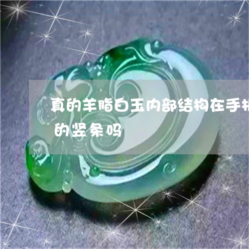 真的羊脂白玉内部结构在手机灯光下是一样的竖条吗/2023080474698