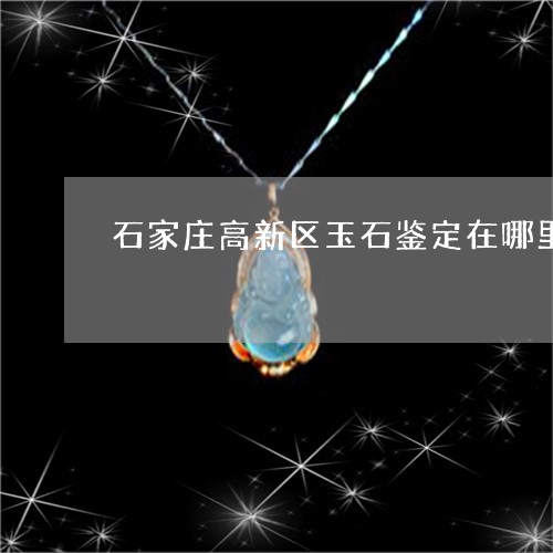 石家庄高新区玉石鉴定在哪里/2023101723318