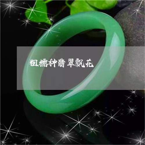 粗糯种翡翠飘花/2023051840056