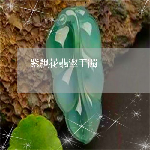 紫飘花翡翠手镯/2023051867054