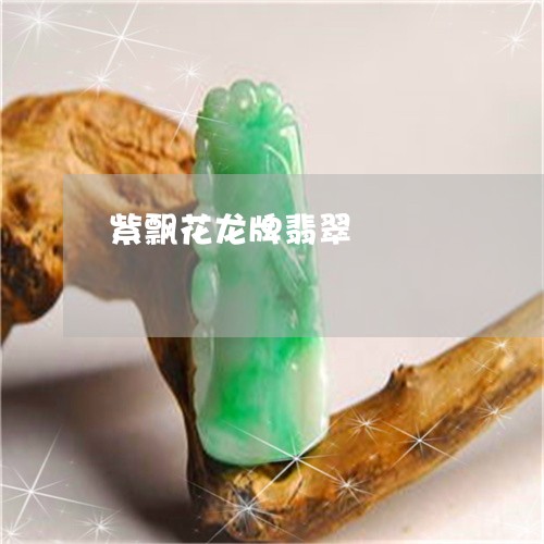 紫飘花龙牌翡翠/2023051852256