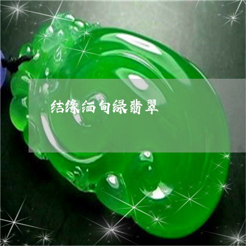 结缘缅甸绿翡翠/2023051886577