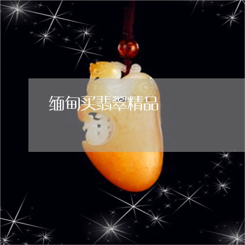 缅甸买翡翠精品/2023110753878