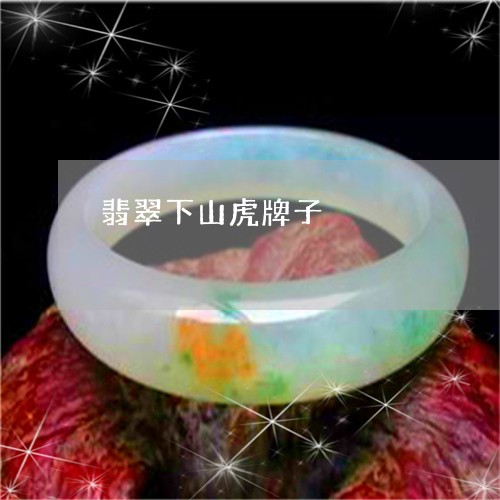 翡翠下山虎牌子/2023051725716