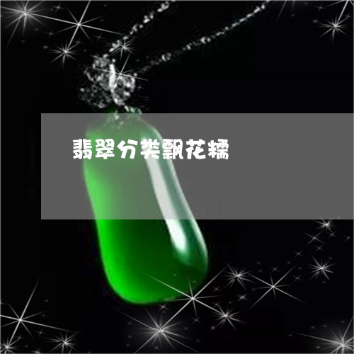 翡翠分类飘花糯/2023051782536