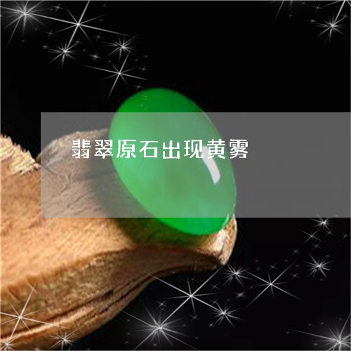 翡翠原石出现黄雾/2023092461562