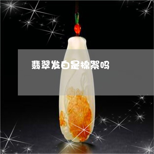 翡翠发白是棉絮吗/2023092234194