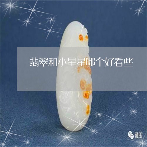 翡翠和小星星哪个好看些/2023100630316