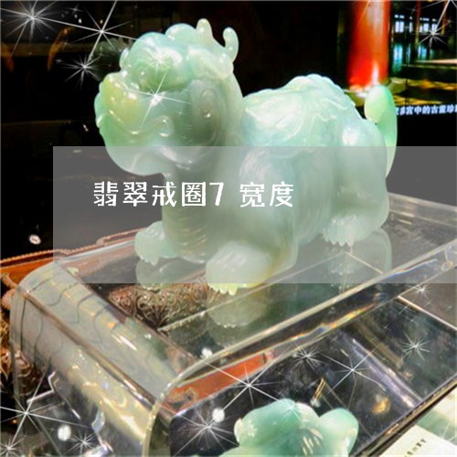 翡翠戒圈7宽度/2023051810595