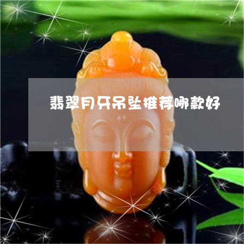 翡翠月牙吊坠推荐哪款好/2023100778303