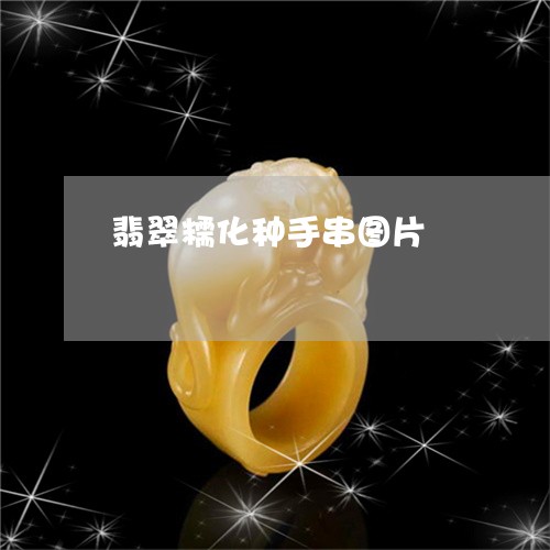 翡翠糯化种手串图片/2023091598506