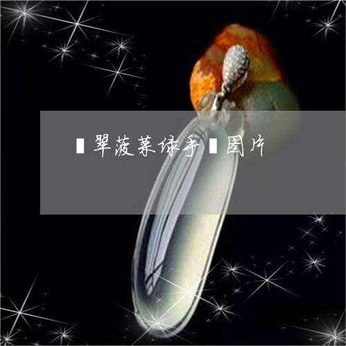 翡翠菠菜绿手镯图片/2023091543670