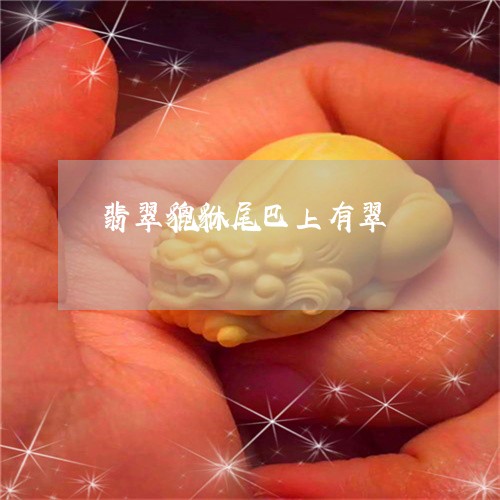 翡翠貔貅尾巴上有翠/2023091414618