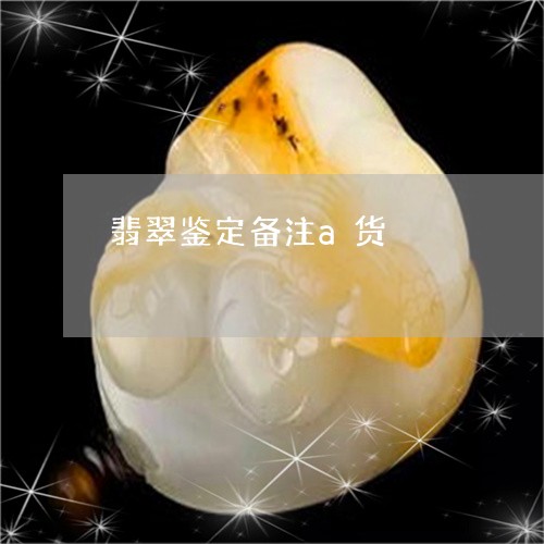 翡翠鉴定备注a货/2023103168773