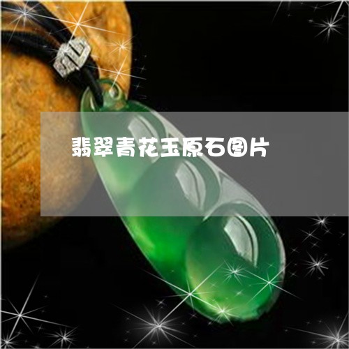 翡翠青花玉原石图片/2023091449175