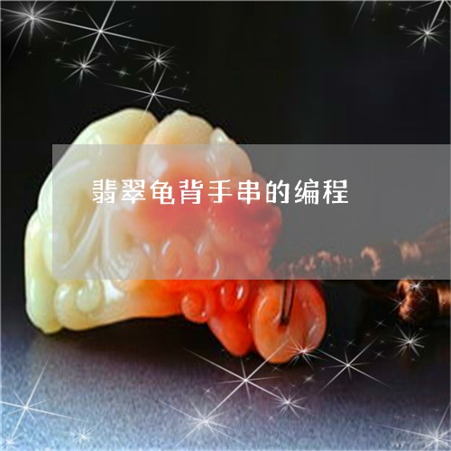 翡翠龟背手串的编程/2023091331655