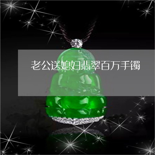 老公送媳妇翡翠百万手镯/2023102521814