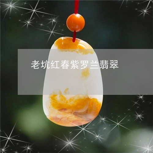 老坑红春紫罗兰翡翠/2023091355863