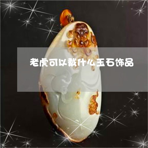 老虎可以戴什么玉石饰品/2023102576701