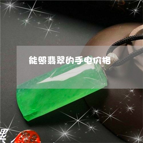 能照翡翠的手电价格/2023091365243