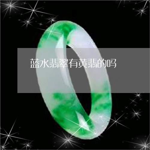 蓝水翡翠有黄翡的吗/2023091361203