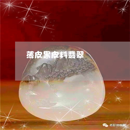 薄皮黑皮料翡翠/2023110746097