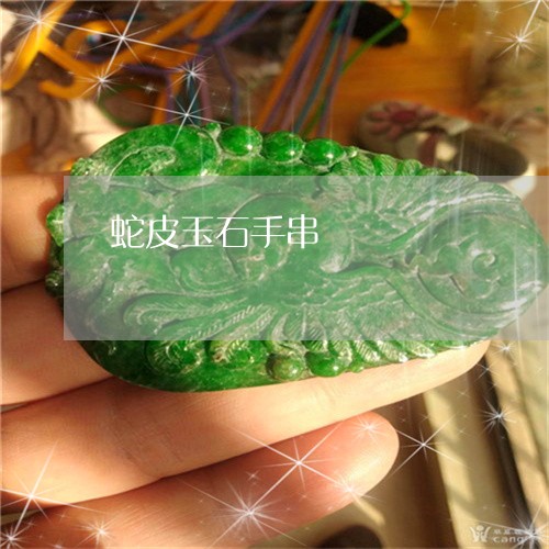 蛇皮玉石手串/2023081273185