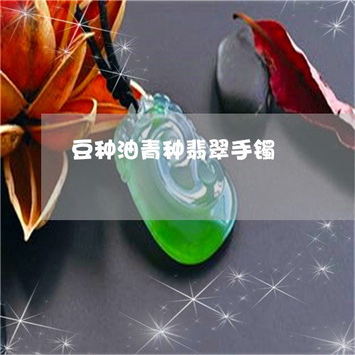 豆种油青种翡翠手镯/2023091319551