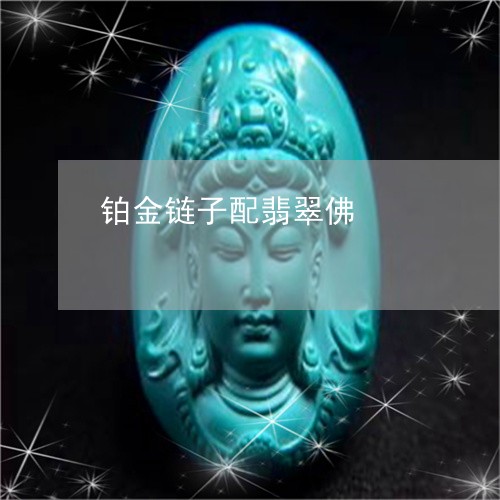 铂金链子配翡翠佛/2023110753595