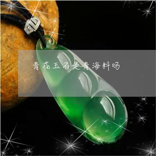 青花玉石是青海料吗/2023110710227